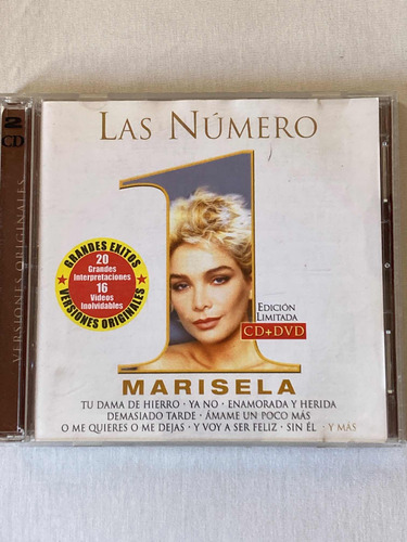 Marisela / Las Número 1 Cd + Dvd 2006 Mx Impecable