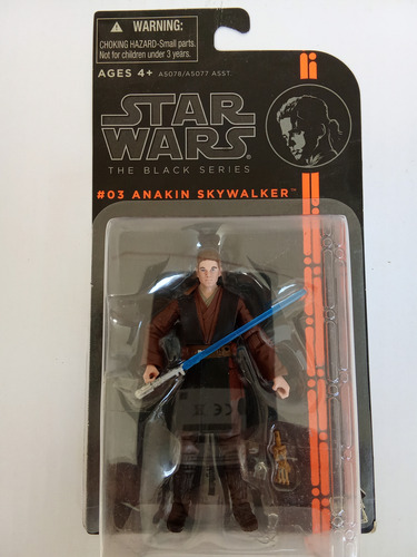 Anakin Skywalker- Star Wars Black Series No. 3 Escala 3.75 (Usado)