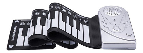 Teclado De Piano Enrollable Electrónico Digital Plegable De