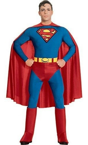 Disfraz De Rubies Dc Comics Classic Superman Para Adultos