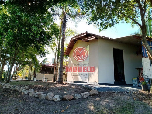Chácara Com 2 Dormitórios À Venda, 5650 M² Por R$ 350.000,00 - Tanquã - São Pedro/sp - Ch0034