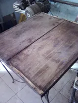 Comprar Comedor 4 Puestos Madera Y Hierro Para Restaurar
