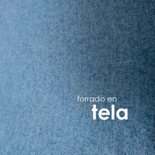 Silla De Comedor Berlin Estilo Nordico Moderno Minimalista Estructura de la silla Negro Asiento Azul