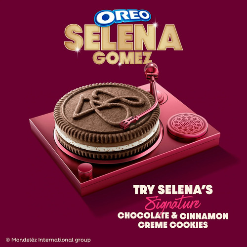 Galletas Oreo Selena Gomez Edicion Limitada 10 Pack