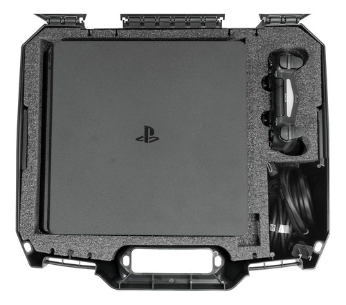 Funda Case Para Playstation 4 Y Ps4 Slim Con Corte Preciso