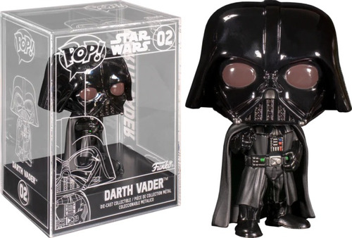 Funko Pop Diecast Disney Star Wars Darth Vader #02 Exclusive