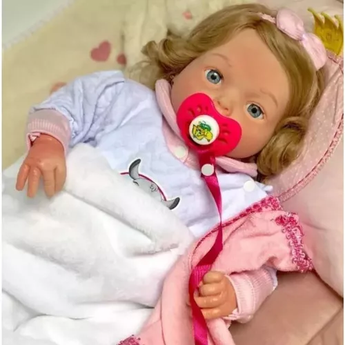 Boneca Bebê Reborn Baby Yasmin