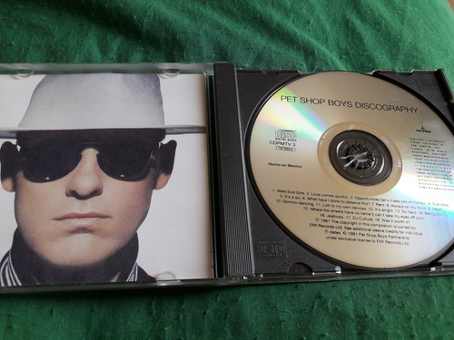 Pet Shop Boys - Discography The Complete Sgl Collection Cd (Usado)