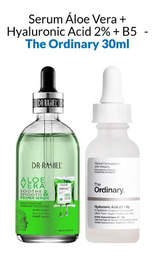 Serum Áloe Vera +  Hyaluronic Acid 2% + B5 - The Ordinary 