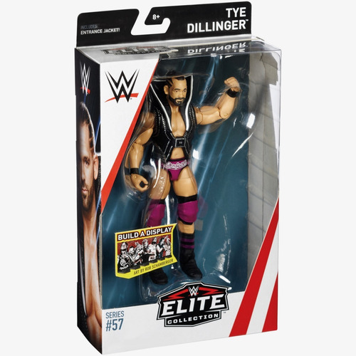 Wwe Figura Tye Dillinger Elite + Envio Gratis