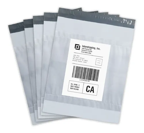 comprar 200 Bolsas Premium Con Portaguía Para Ecommerce 22 X 30 Cm