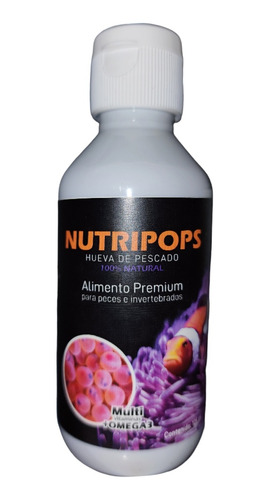 Nutripops- Alimento Para Peces 100% Natural