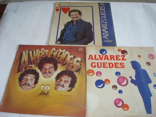 Disco(3) Vinil Lp Genero Latino De Alvarez Guedes