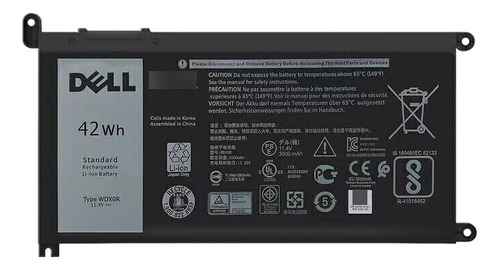 Wdxor Batería Original Dell Inspiron 15 5565 5567 5568 7570 