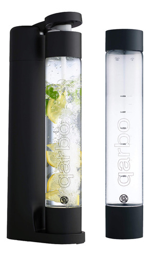 Máquina De Agua Con Gas Twenty39 Qarbo Classic Negra