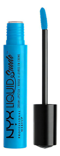 Nyx Liquid Suede Cream Lipstick Acabado Mate Color Lscl16 Little Denim Dress