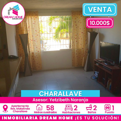 Apartamento En Venta  Parque Residencial Matalinda - Charallave