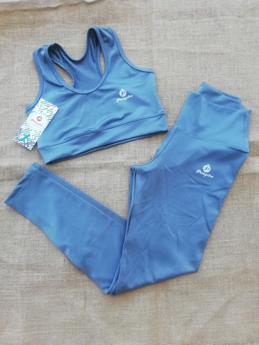 Conjunto Deportivo Dama  Lycra + Top