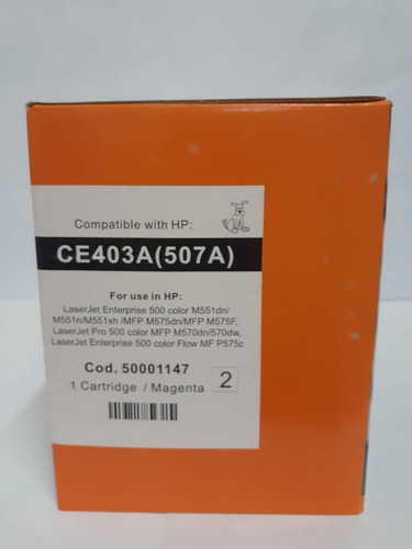 Toner Hp Compatible Ce400a Ce401a Ce402a Ce403a 507a 20dls