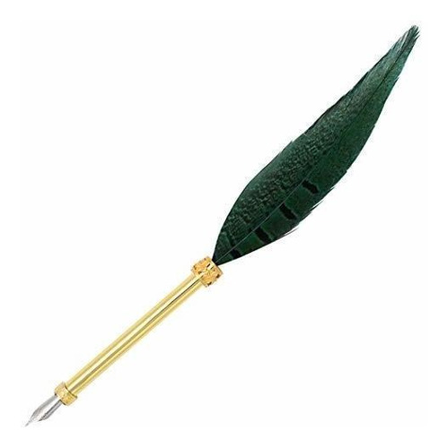 Pluma Vintage Gullor Con Caja, Verde Oscuro