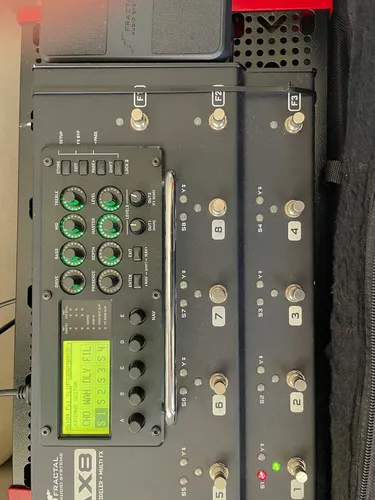 ギター Fractal audio ax8 Fractal Audio Ax8 + Pedal De Expressão Fractal + Bag + Pedal
