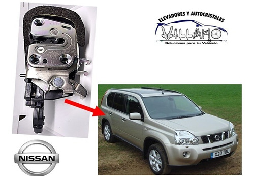 Chapa Cerradura Trasera Copiloto X-trail 2011 Nueva Original