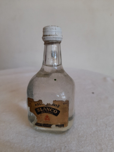 Botella Mini De Aguardiente Blanco Del Valle