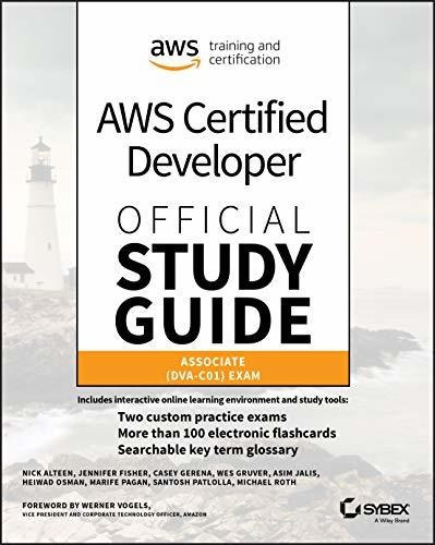 Aws Certified Developer Official Study Guide : Associate (dva-c01) Exam, De Nick Alteen. Editorial John Wiley & Sons Inc, Tapa Blanda En Inglés