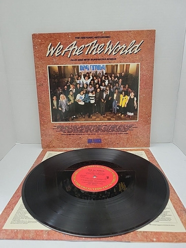 Vinilo We Are The World 1985 Lionel Richie Michael Jackson