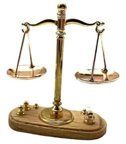 2x Báscula Miniatura De 1:12 De Vintage Para Cuarto,