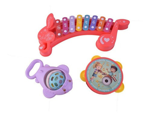 Imagen 5 de 9 de Juego Set De Instrumentos Musicales El Duende Azul 7442
