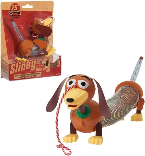 Retro Slinky Dog Jr, Juguete De Arrastre Original Just Play
