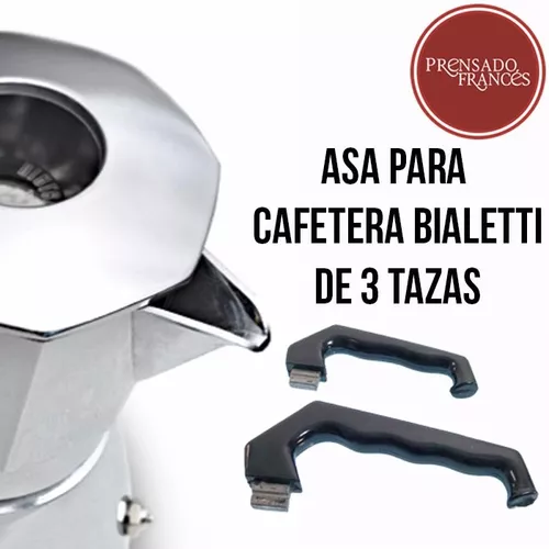 Asa para Cafetera Italiana - 1 Taza Prensado Francés Bialetti y Turmix