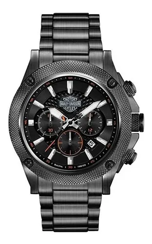 Reloj Harley Davidson By Bulova Hombre Chronograph