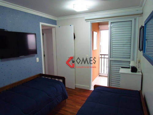 Imagem 20 de 23 de Cobertura Com 3 Dormitórios À Venda, 160 M² Por R$ 1.000.000,00 - Baeta Neves - São Bernardo Do Campo/sp - Co0137