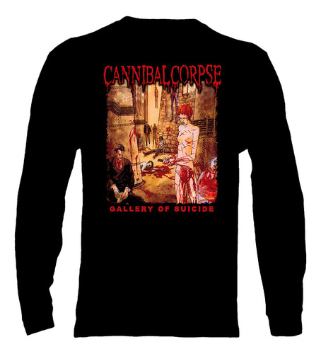 Polera Manga Larga Cannibal Corpse - Ver 03 - Gallery Of Sui