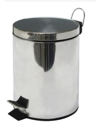 Bote De Basura Con Pedal 3l Cromo