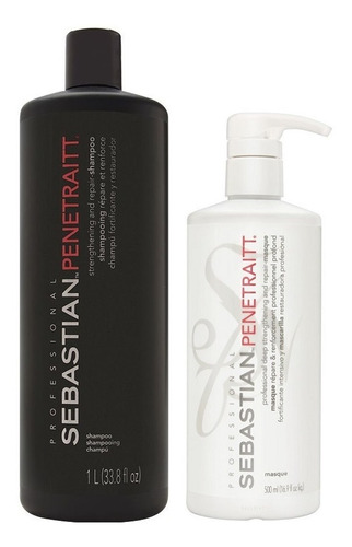 Shampoo + Mascarilla Sebastian Penetraitt Profesional