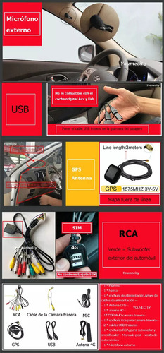 Zk Auto Estéreo Android Carplay Pantalla Para Mitsubishi