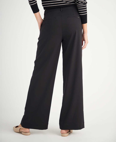 Pantalón Straight Fit Esprit 439f012 Negro Jagu