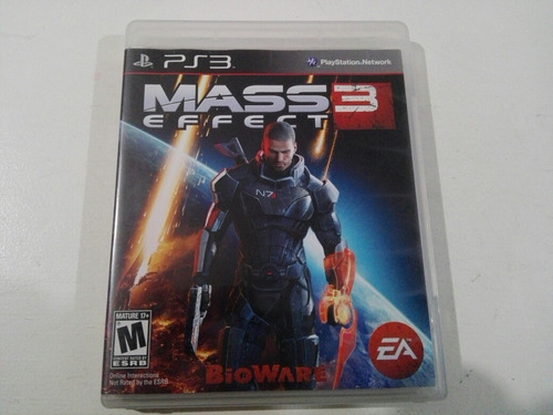 Juego Mass Effect Ps3 Físico Usado