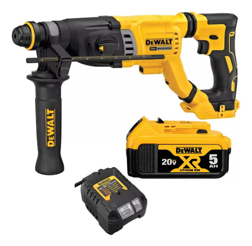 Martelete Plus Brushless Dch263 + Carreg Dewalt + 1 Bat 5ah