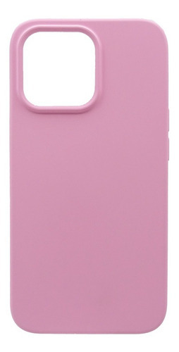 Carcasa Para iPhone 13 Pro Silicon Proteccion Camara Cofolk Color Rosa