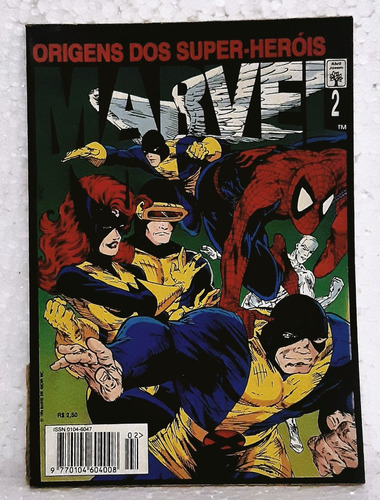 Hq Gibi Origens Dos Super-herois Marvel Nº 2 - Ed. Abril - 1994