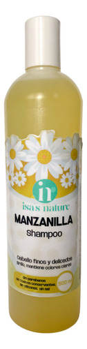 Shampoo Isas' Nature Manzanilla 500 Ml Cabello Fino