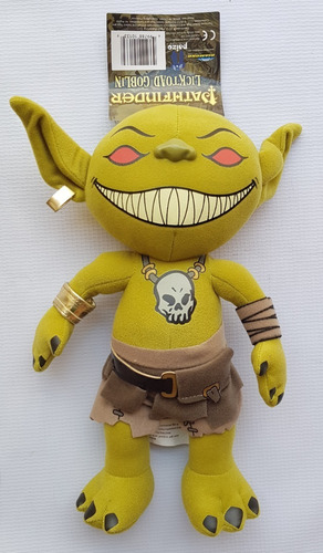 Peluche Pathfinder Licktoad Goblin 30 Cms. Nuevo !!!