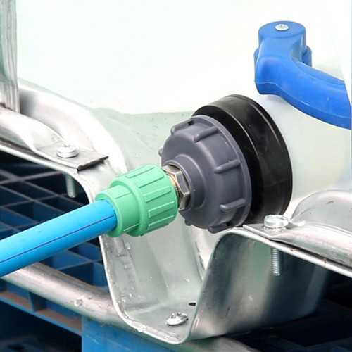 2 Adaptador De Tanque De Agua Tote Conector De 1,1 Pulgadas