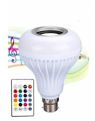 Lampara Led Parlante Bluetooth Música Luces Colores Rgb