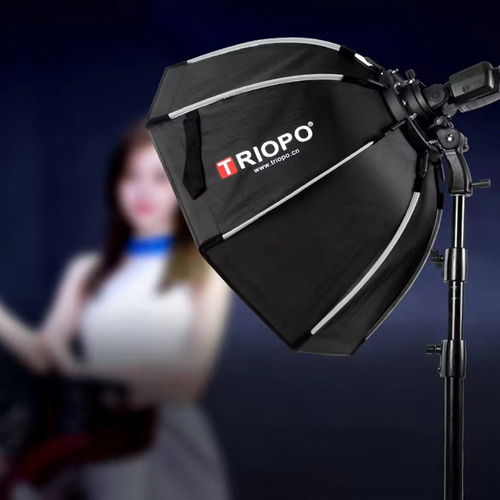 Kit Flash Yn685n + Radio622n + Softbox 120cm + Tripode Pivo Color Negro