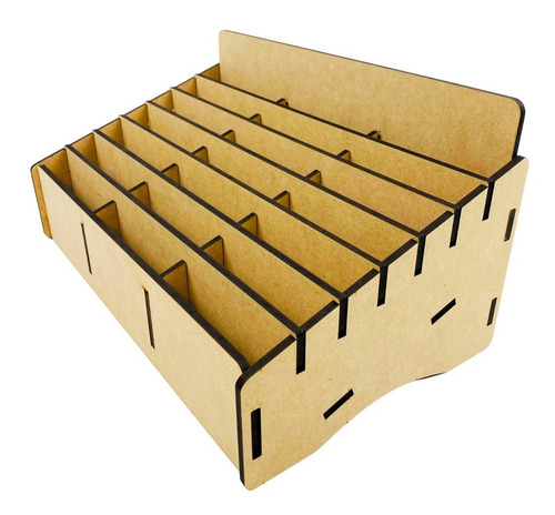 Imagen 8 de 10 de Caja Organizador Exhibidor Mdf 21 Porta Celulares Reparacion